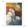 Papier decoupage morwowy FPA3002, Seria Inspired by Klimt, kobiety, zloto, dekoracyjne wzory, kamienie szlachetne, mozaiki, motywy secesyjne * Mulberry decoupage paper FPA3005, women, gold, decorative patterns, gemstones, mosaics, Art Nouveau motifs 